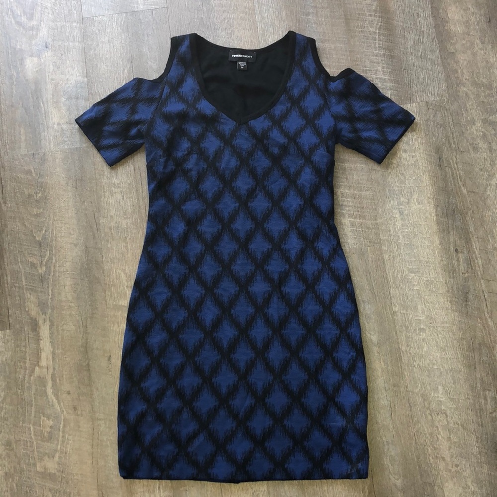 Fifteen Twenty Cold Shoulder Dress
